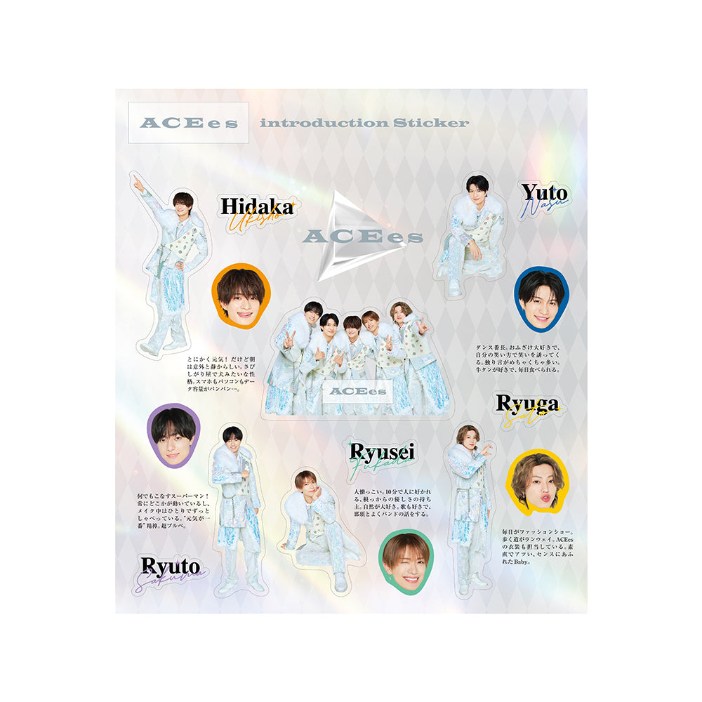 こり ACEesグッズ ACEes 貼紙組– FAMILY CLUB. STORE TAIPEI
