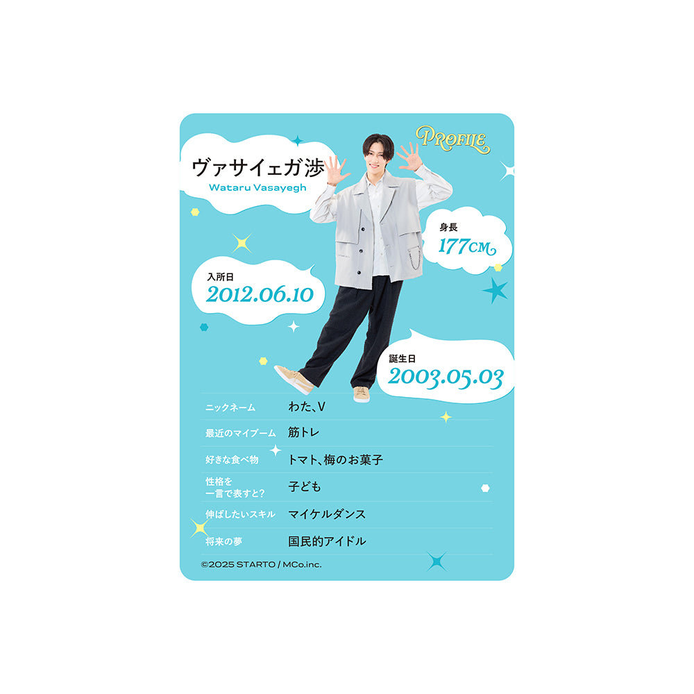 個人資料卡 VASAYEGH渉ver.
