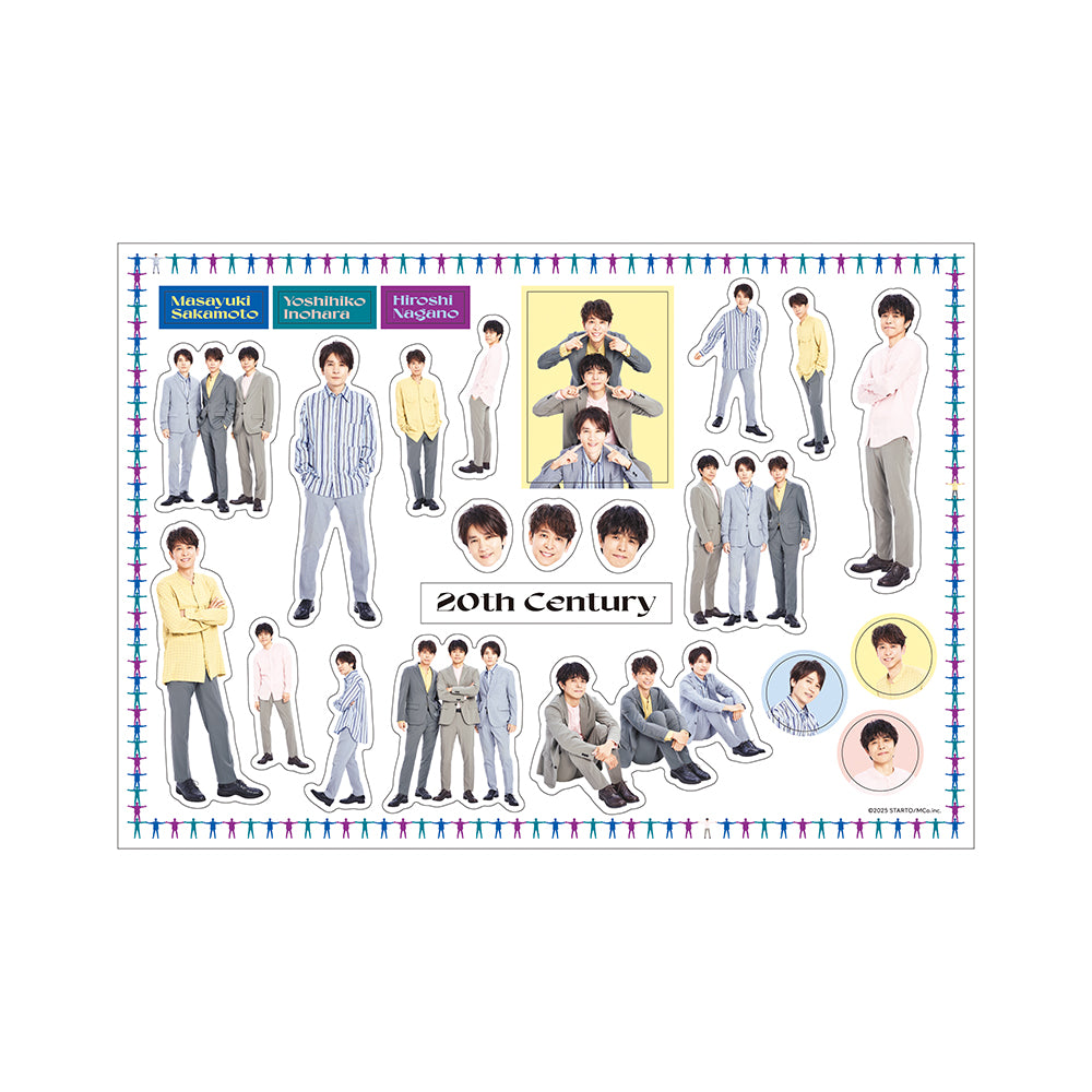 20th Century 貼紙組