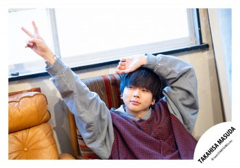 【No.NWS26-055】專輯「COVER OF TAKAHISA MASUDA」封面照&特典影片花絮照