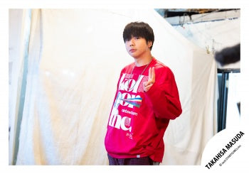 【No.NWS26-058】專輯「COVER OF TAKAHISA MASUDA」封面照&特典影片花絮照