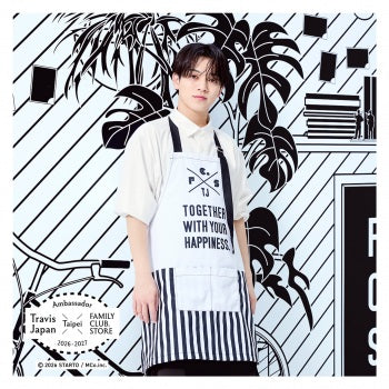 【No.SQ26-082】FAMILY CLUB.STORE Ambassador 2026-2027 Travis Japan 方形照片 Monochrome TAIPEI
