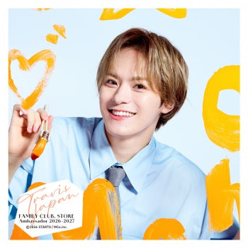 【No.SQ26-096】FAMILY CLUB.STORE Ambassador 2026-2027 Travis Japan 方形照片 Summer Sketch