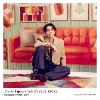 【No.SQ26-138】FAMILY CLUB.STORE Ambassador 2026-2027 Travis Japan 方形照片 Harvest