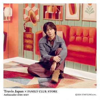【No.SQ26-139】FAMILY CLUB.STORE Ambassador 2026-2027 Travis Japan 方形照片 Harvest