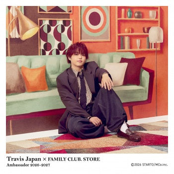 【No.SQ26-142】FAMILY CLUB.STORE Ambassador 2026-2027 Travis Japan 方形照片 Harvest