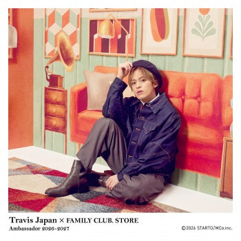 【No.SQ26-144】FAMILY CLUB.STORE Ambassador 2026-2027 Travis Japan 方形照片 Harvest