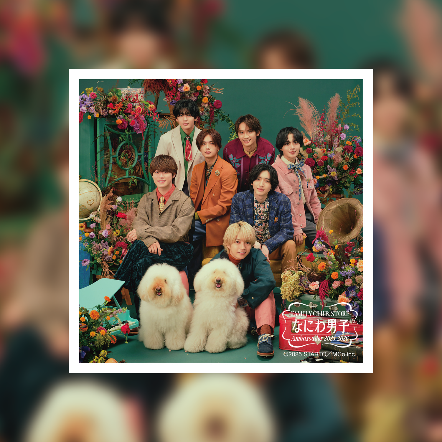 FAMILY CLUB.STORE 大使 2025-2026 浪花男子 方形照片 Classic