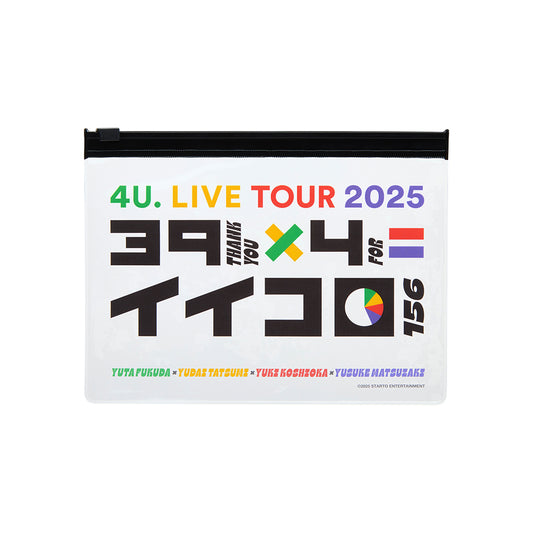 4U. LIVE TOUR 2025　39×4＝Iikoro 貼紙組合包