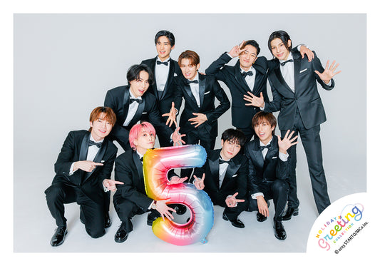 Snow Man 迷你照片貼紙