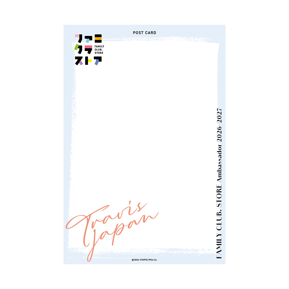 Travis Japan 明信片Summer Sketch