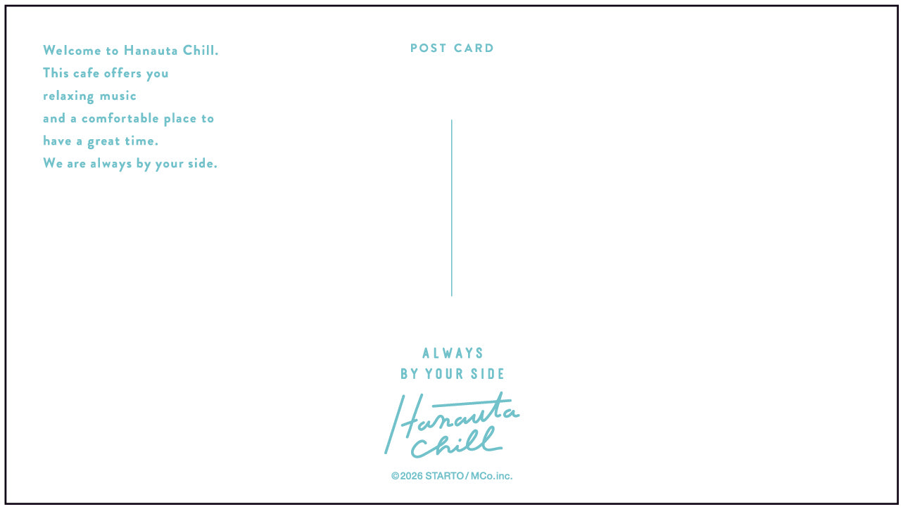 Hanauta Chill 明信片 浪花男子