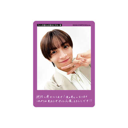 川﨑皇輝 個人資料小卡2026