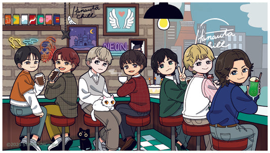 Hanauta Chill 貼紙 Travis Japan