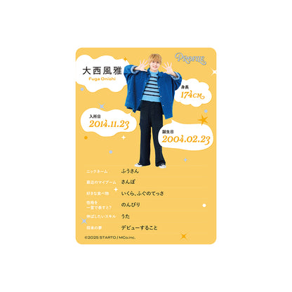 個人資料卡 大西風雅ver.