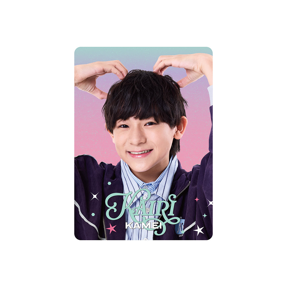 個人資料卡 龜井海聖ver.