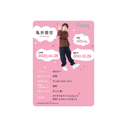 個人資料卡 龜井碧空ver.