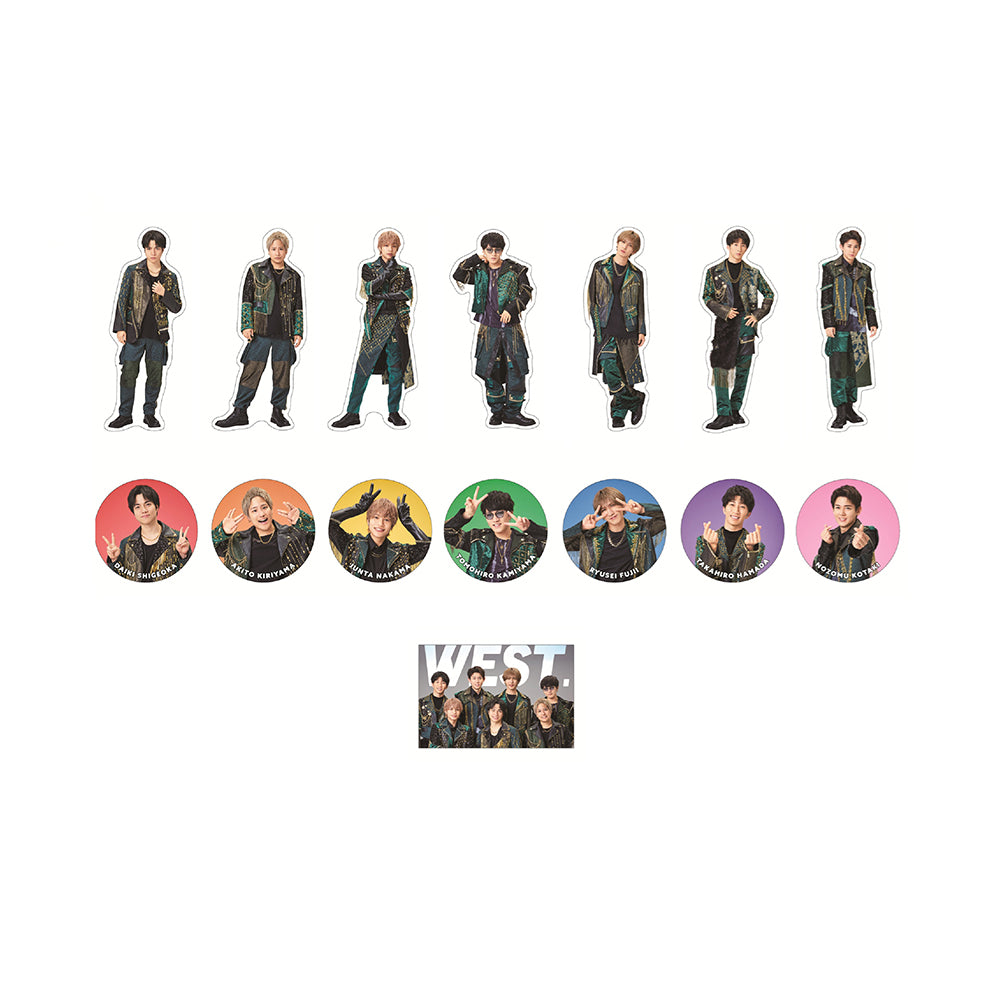 WEST. 貼紙組