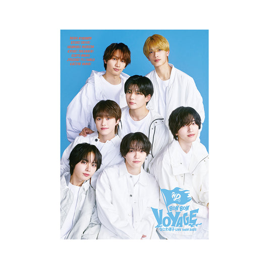 浪花男子 LIVE TOUR 2025  'BON BON VOYAGE'場刊