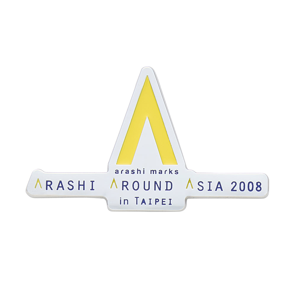 arashi marks ARASHI AROUND ASIA 2008 in TAIPEI Logo 磁鐵