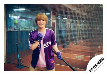 【No.MRR25-017】RYUTA MURO × PLAY BALL！原創照片