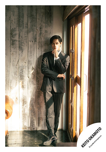 【No.OKK24-004】岡本圭人 藝人形象照拍攝花絮照2024