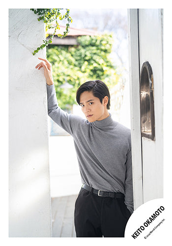 【No.OKK24-005】岡本圭人 藝人形象照拍攝花絮照2024