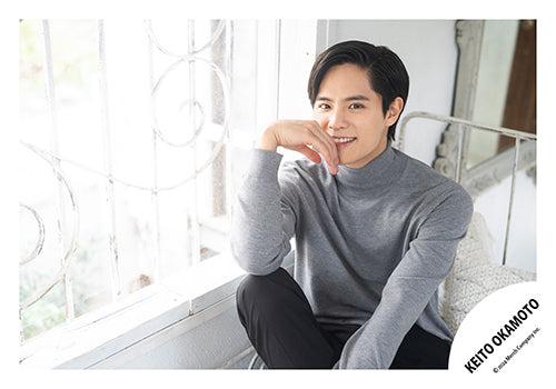 【No.OKK24-012】岡本圭人 藝人形象照拍攝花絮照2024