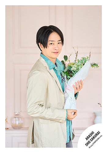 【No.SKS25-018】櫻井翔 原創照片 -Blooming Season-