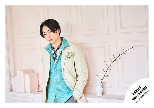 【No.SKS25-022】櫻井翔 原創照片 -Blooming Season-