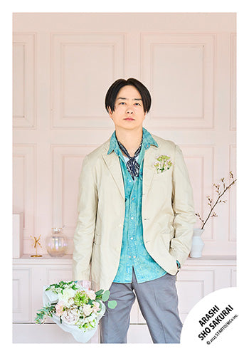 【No.SKS25-028】櫻井翔 原創照片 -Blooming Season-