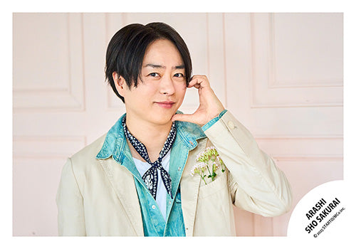 【No.SKS25-034】櫻井翔 原創照片 -Blooming Season-