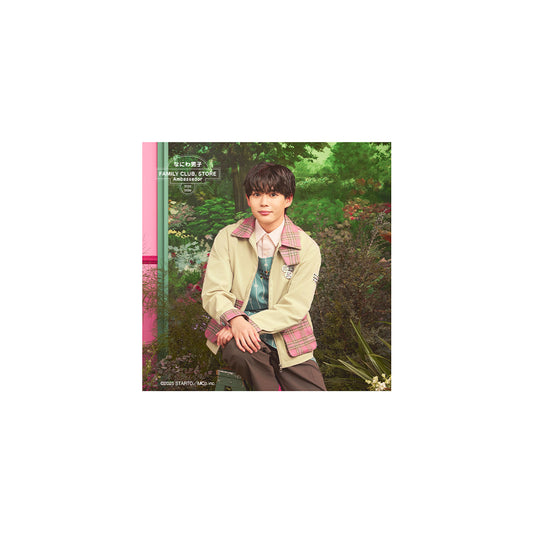 【No.SQ25-046】FAMILY CLUB.STORE 大使2025-2026 浪花男子 方形照片組 春天