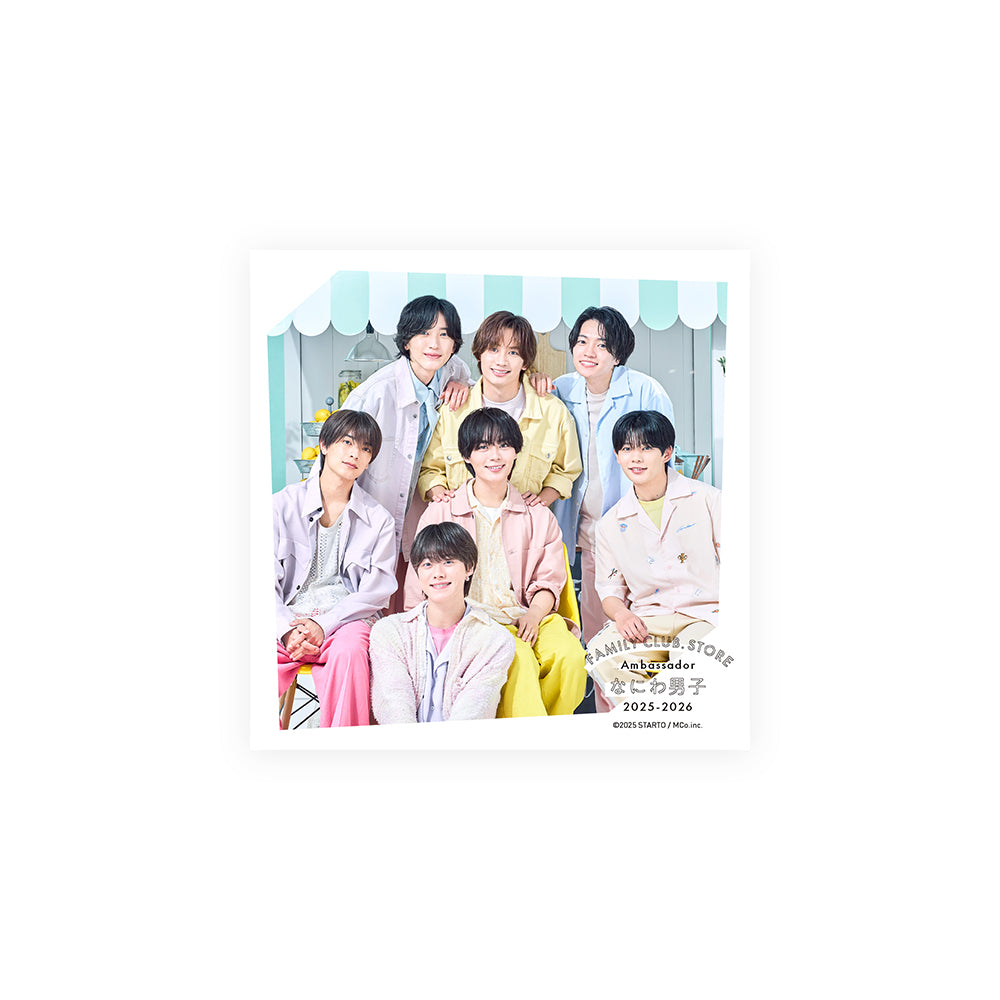 【No.SQ25-081】FAMILY CLUB.STORE 大使2025-2026 浪花男子 方形照片組 夏天
