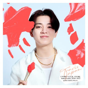 【No.SQ26-090】FAMILY CLUB.STORE Ambassador 2026-2027 Travis Japan 方形照片 Summer Sketch