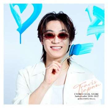 【No.SQ26-095】FAMILY CLUB.STORE Ambassador 2026-2027 Travis Japan 方形照片 Summer Sketch