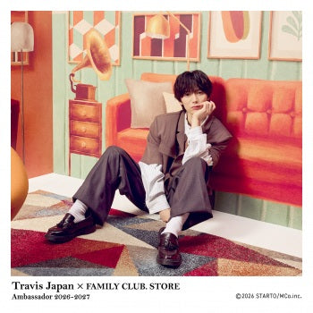 【No.SQ26-140】FAMILY CLUB.STORE Ambassador 2026-2027 Travis Japan 方形照片 Harvest
