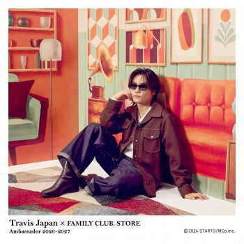 【No.SQ26-143】FAMILY CLUB.STORE Ambassador 2026-2027 Travis Japan 方形照片 Harvest