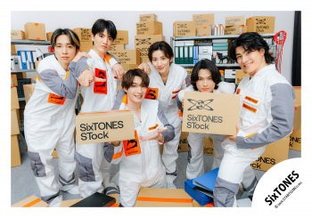 【No.ST26-371】「SixTONES STock」主視覺拍攝幕後花絮