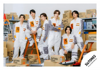 【No.ST26-373】「SixTONES STock」主視覺拍攝幕後花絮