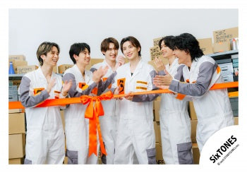 【No.ST26-374】「SixTONES STock」主視覺拍攝幕後花絮