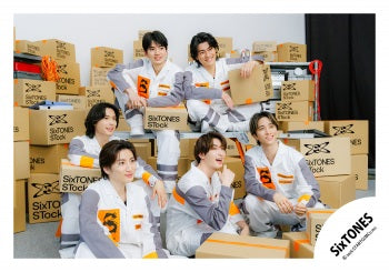 【No.ST26-375】「SixTONES STock」主視覺拍攝幕後花絮