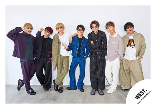 【No.WES24-749】「WEST. 10周年紀念展　關西七色男祭典」周邊商品花絮照