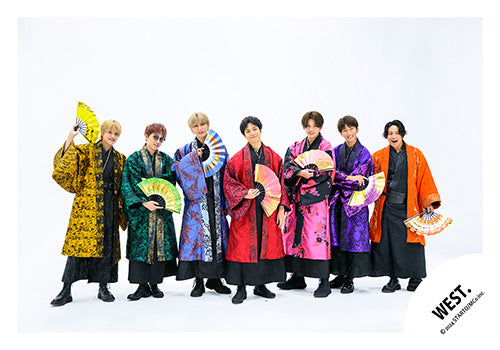 【No.WES24-750】「WEST. 10周年紀念展　關西七色男祭典」周邊商品花絮照